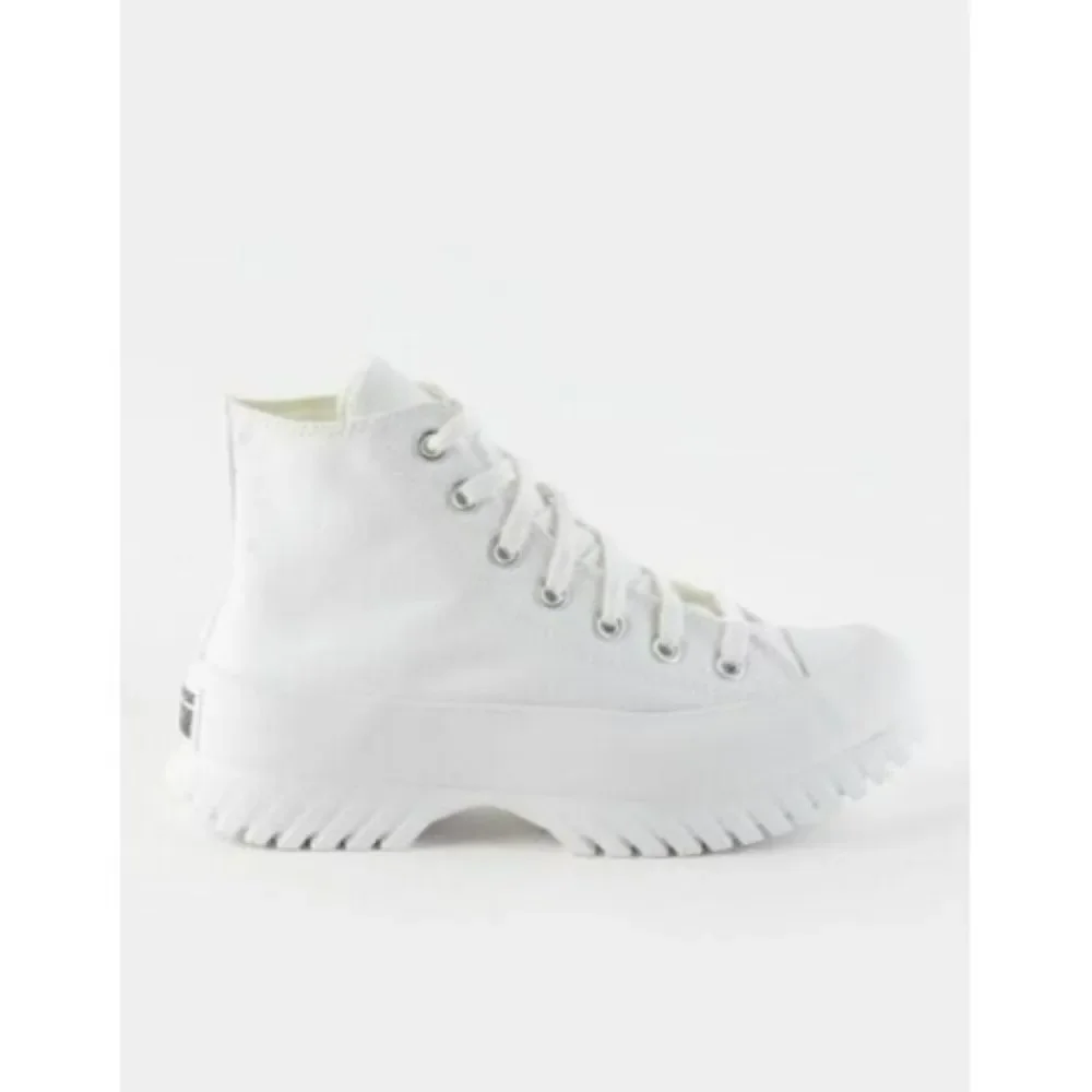Converse Women Chuck Taylor All Star Lugged 2.0 Sneakers White High Top 10.5 New - Picture 4 of 12